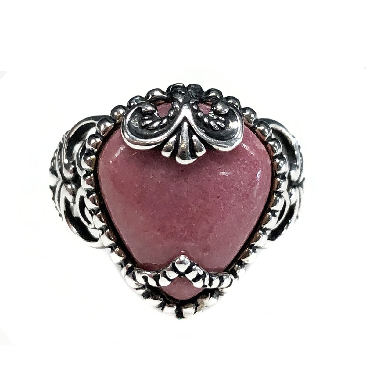 Great Lakes Coin Carolyn Pollack Sincerely Fabulous Silver &amp; Rhodonite Ring