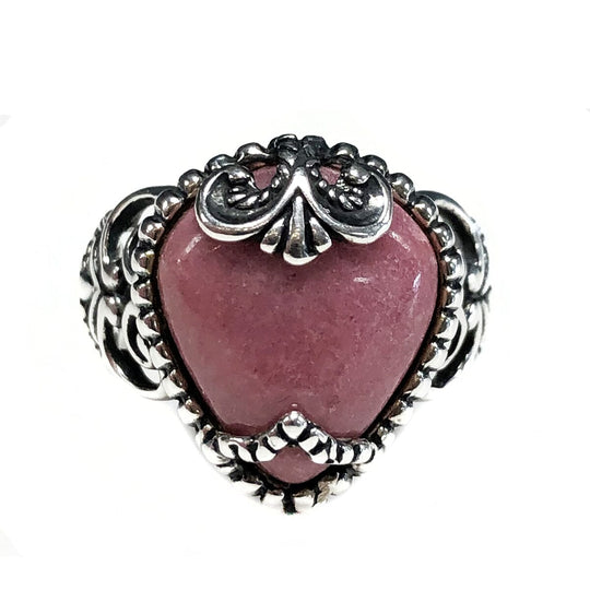 Carolyn Pollack Sincerely Fabulous Silver & Rhodonite Ring