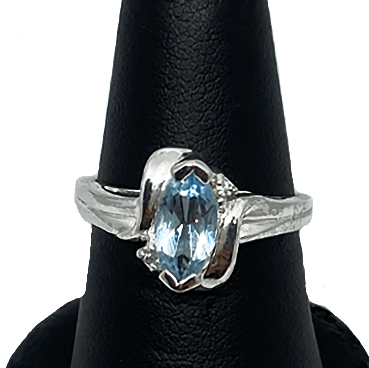 Great Lakes Boutique Silver &amp; Blue Topaz Ring