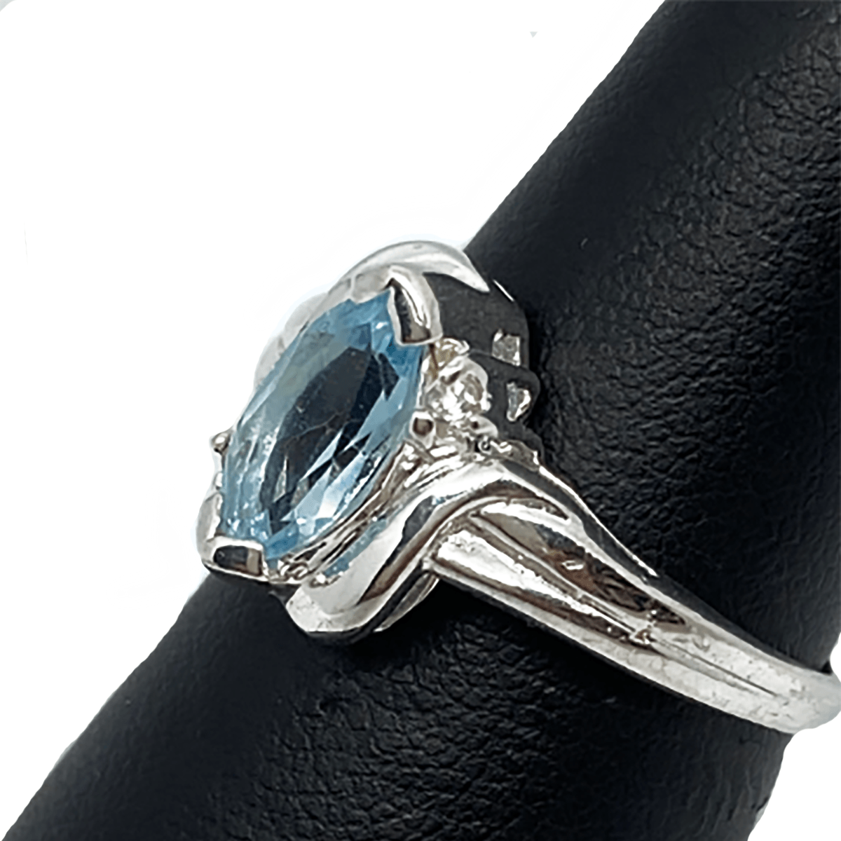 Great Lakes Boutique Silver &amp; Blue Topaz Ring