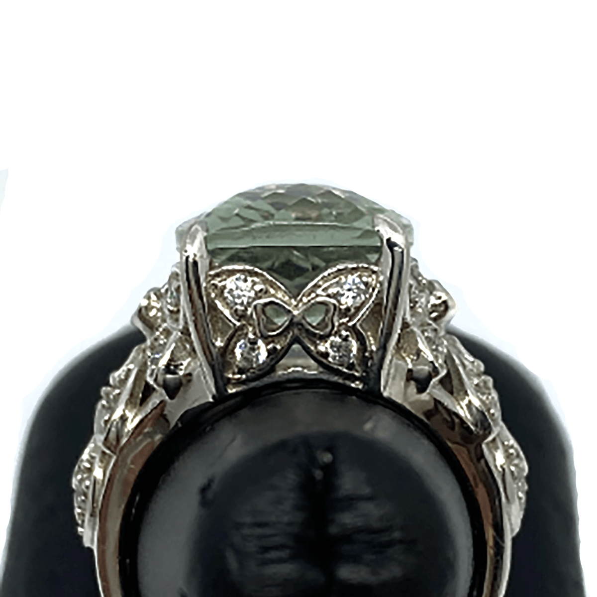 Great Lakes Boutique Silver &amp; Green Quartz Ring