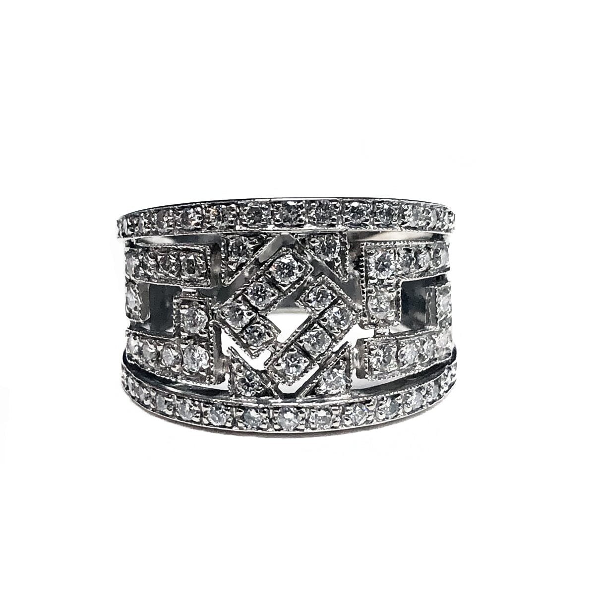 Great Lakes Boutique 18 k White Gold Diamond Ring