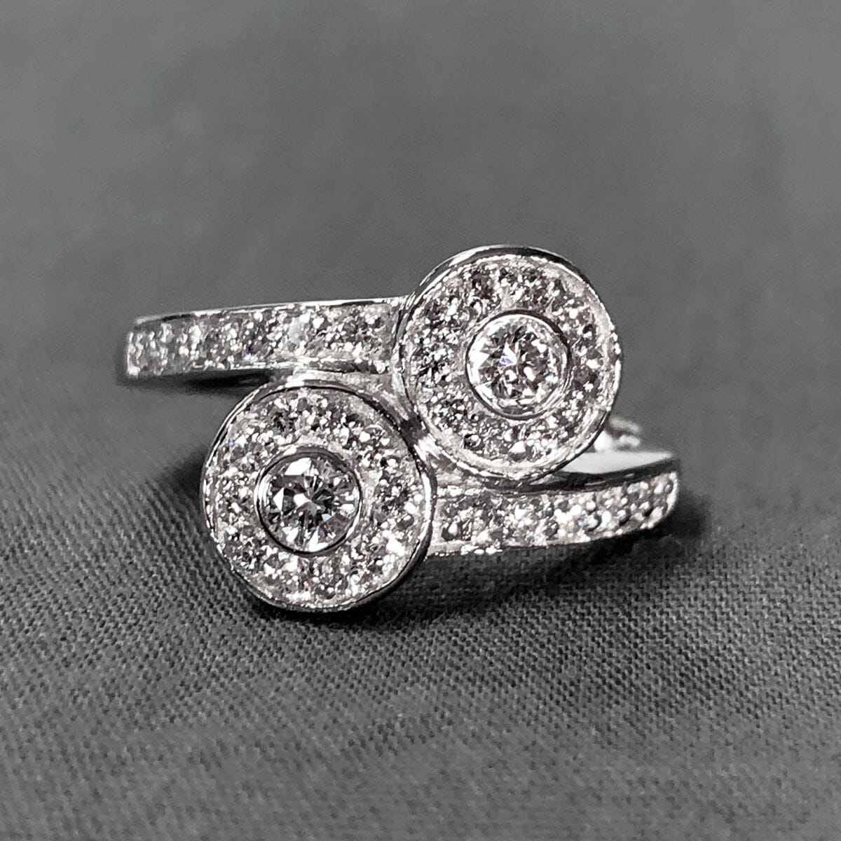 Great Lakes Boutique 18 k White Gold Diamond Ring