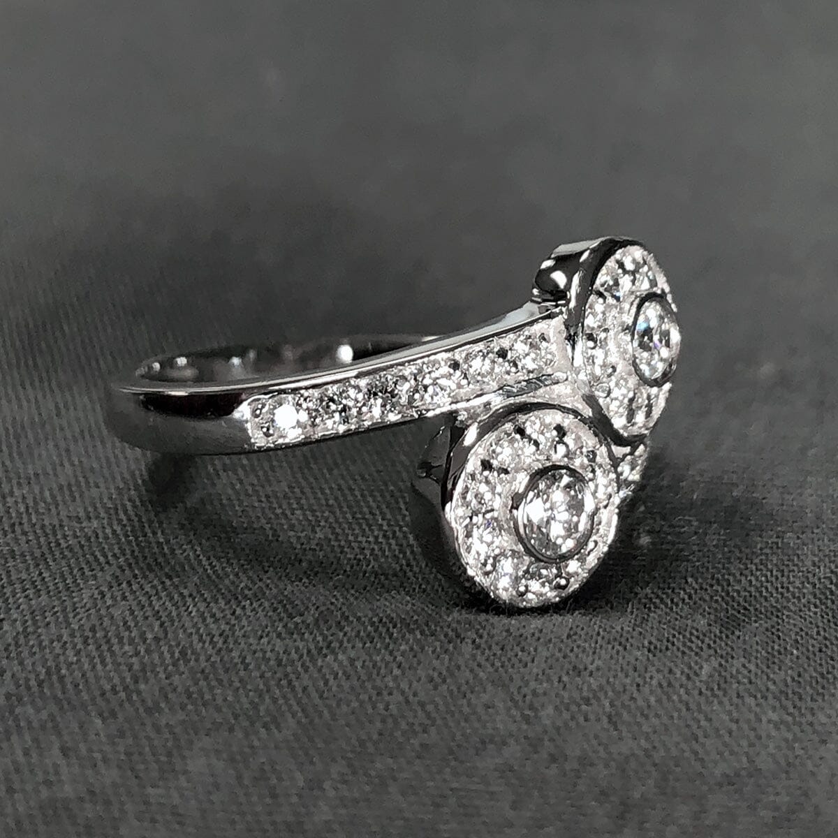 Great Lakes Boutique 18 k White Gold Diamond Ring
