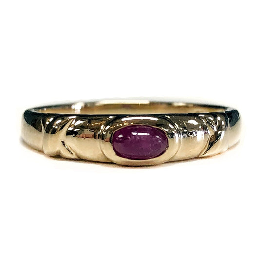 14 k Gold & Ruby Ring