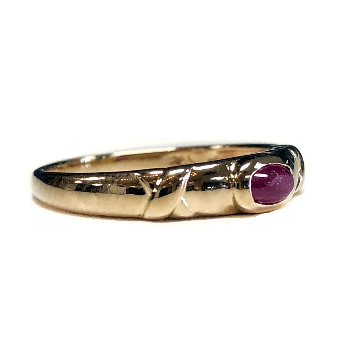 Great Lakes Coin 14 k Gold &amp; Ruby Ring