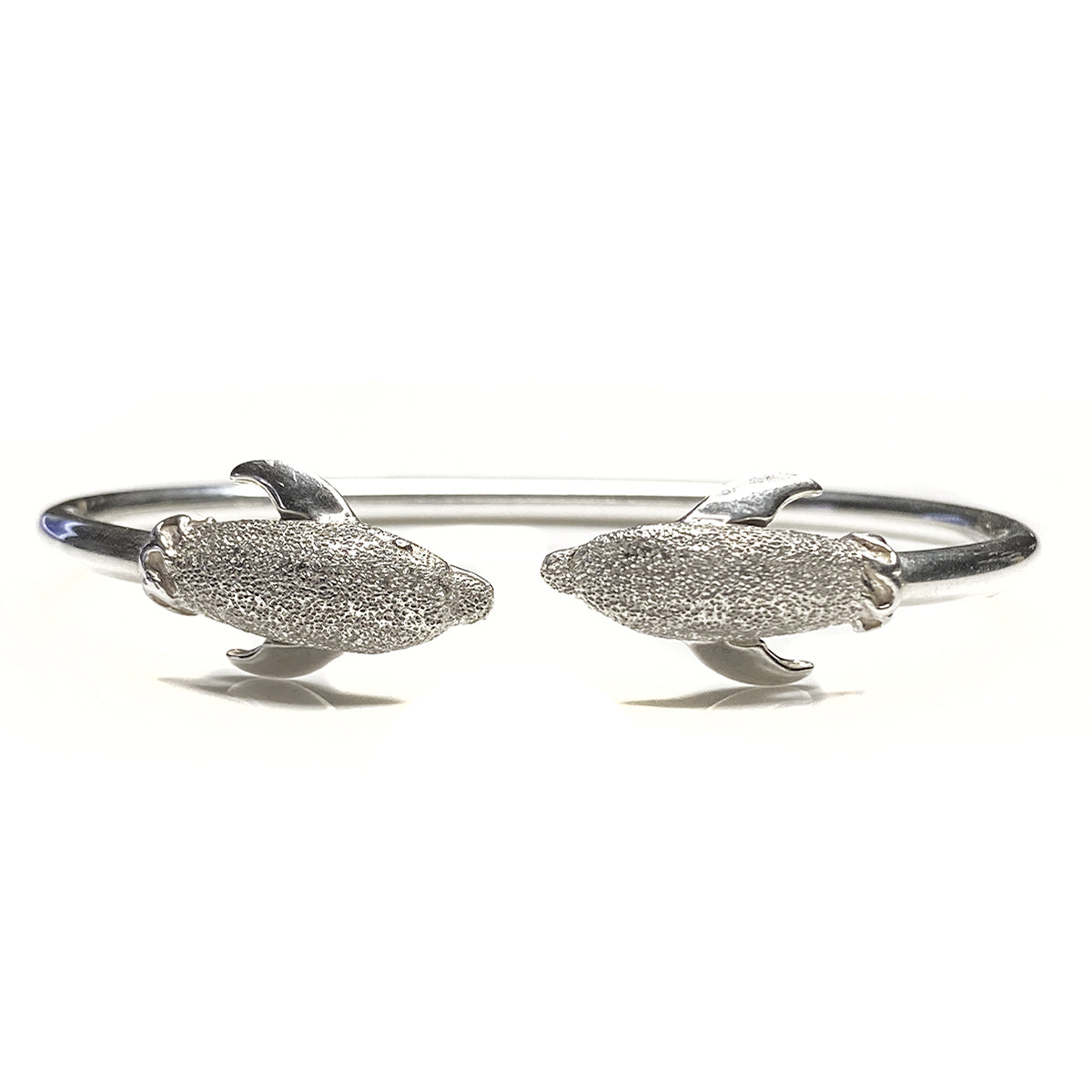 Great Lakes Boutique Silver Dolphin Bangle
