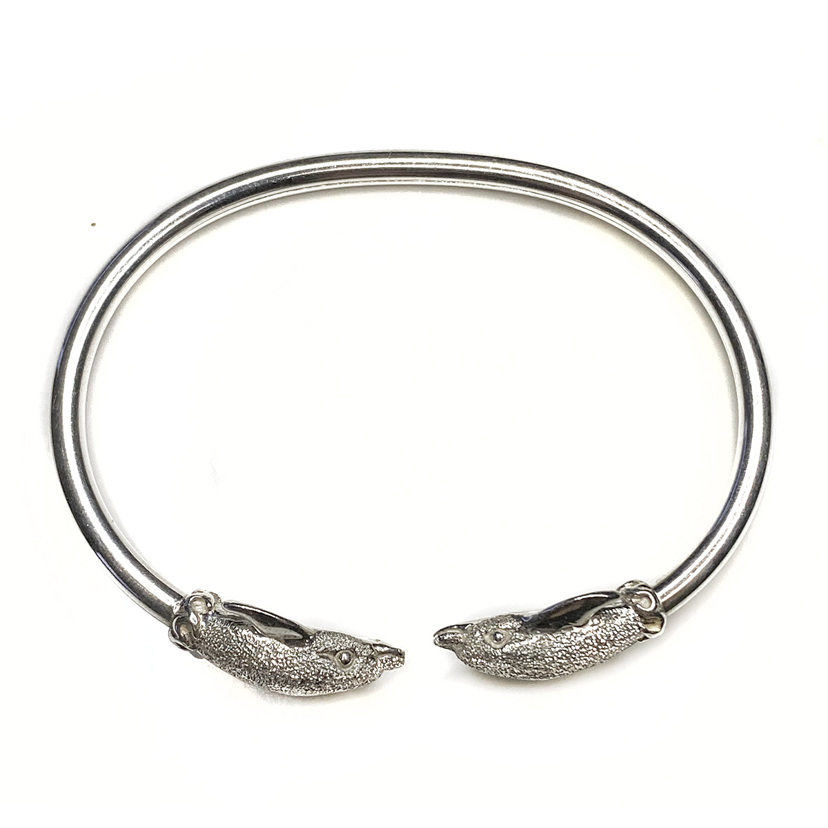 Great Lakes Boutique Silver Dolphin Bangle
