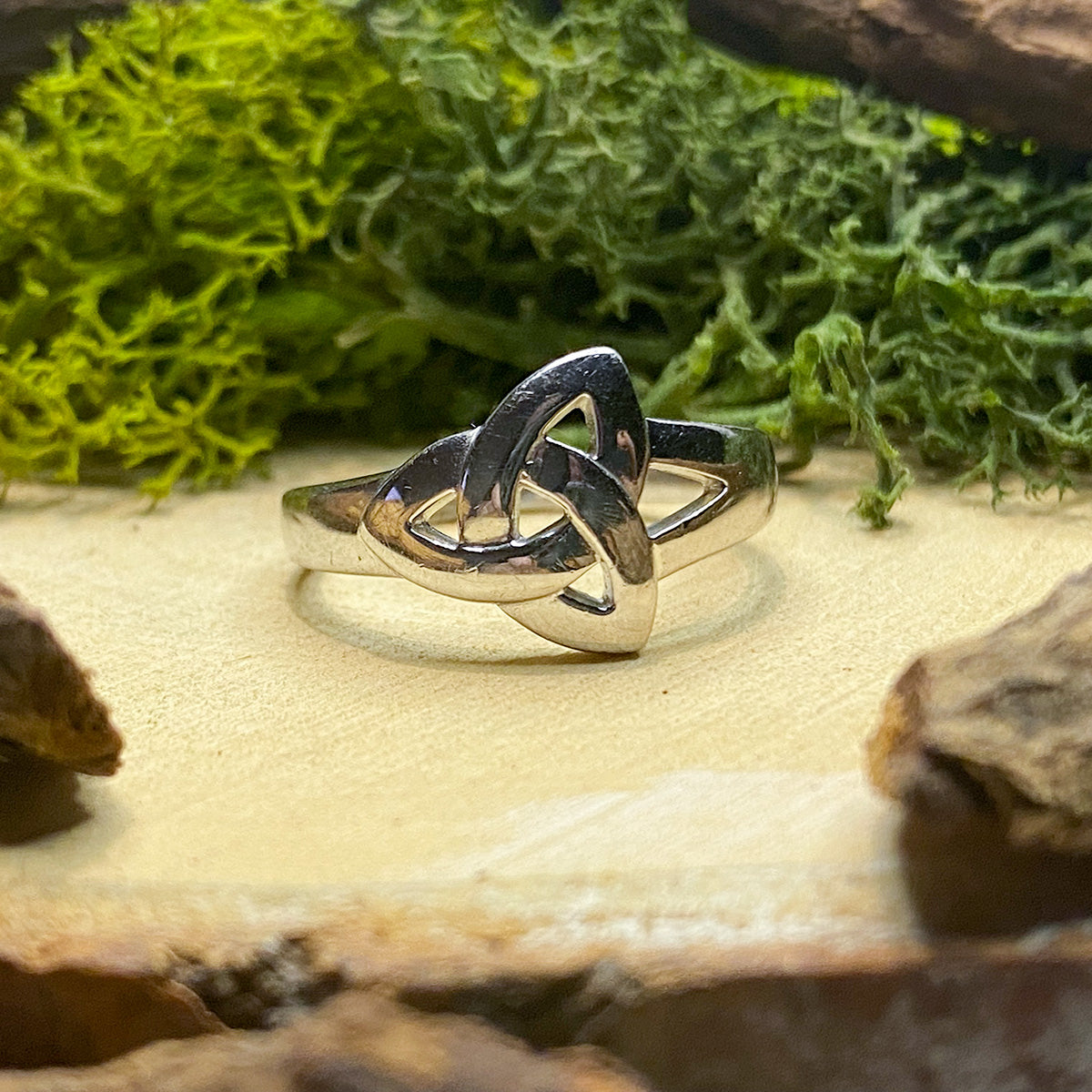 Great Lakes Boutique Solvar Silver Trinity Knot Ring