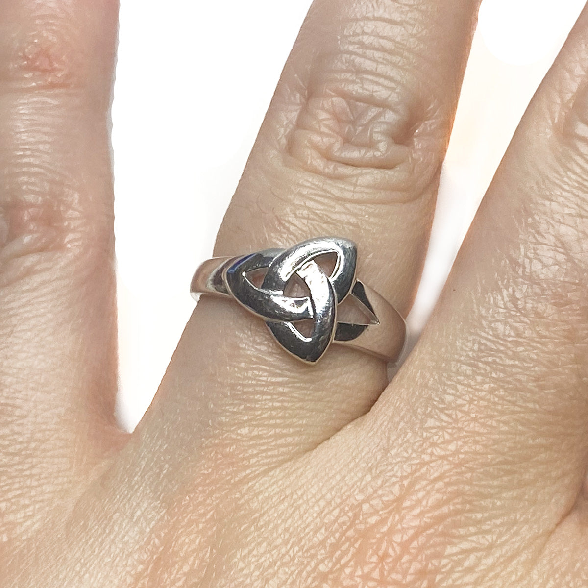 Great Lakes Boutique Solvar Silver Trinity Knot Ring