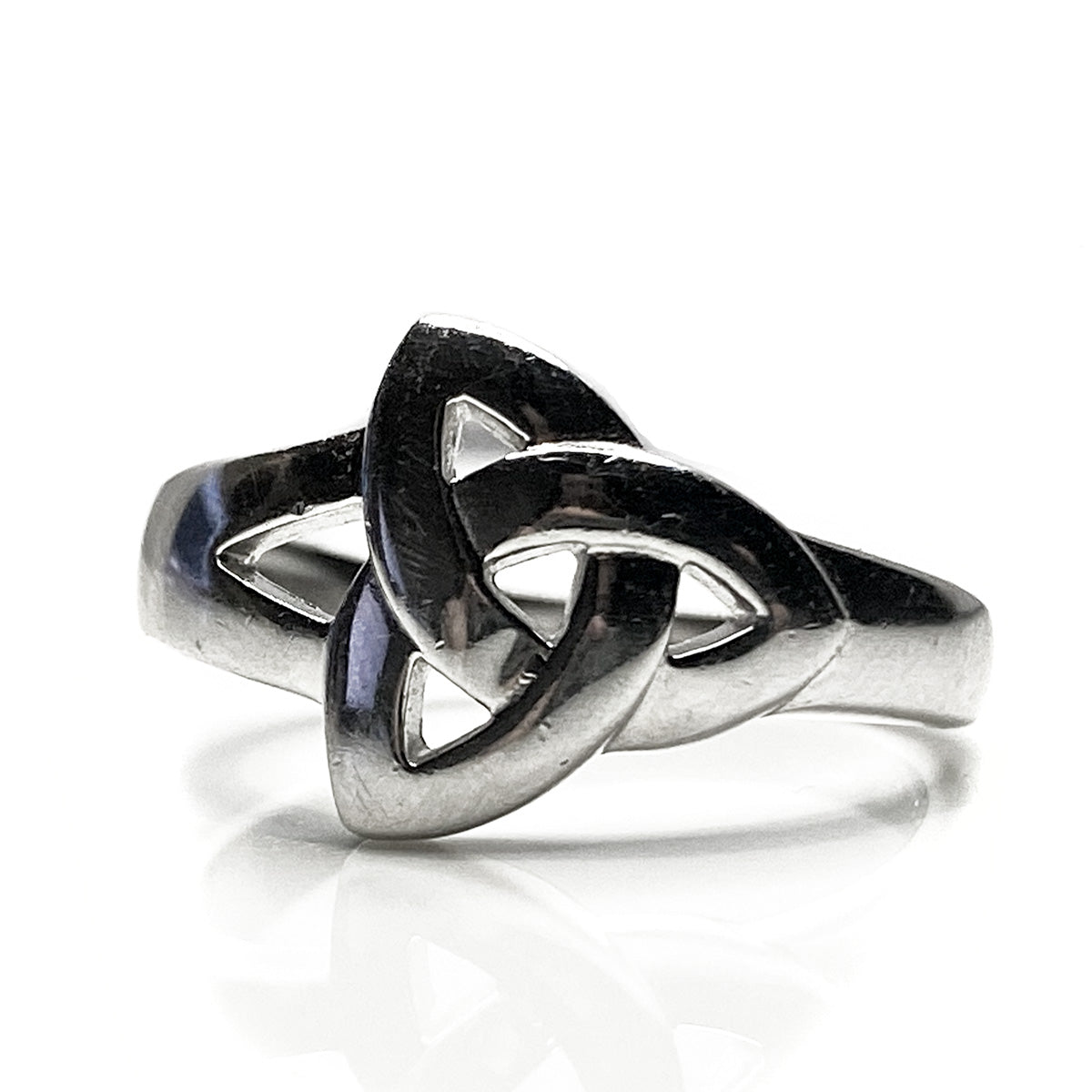 Great Lakes Boutique Solvar Silver Trinity Knot Ring