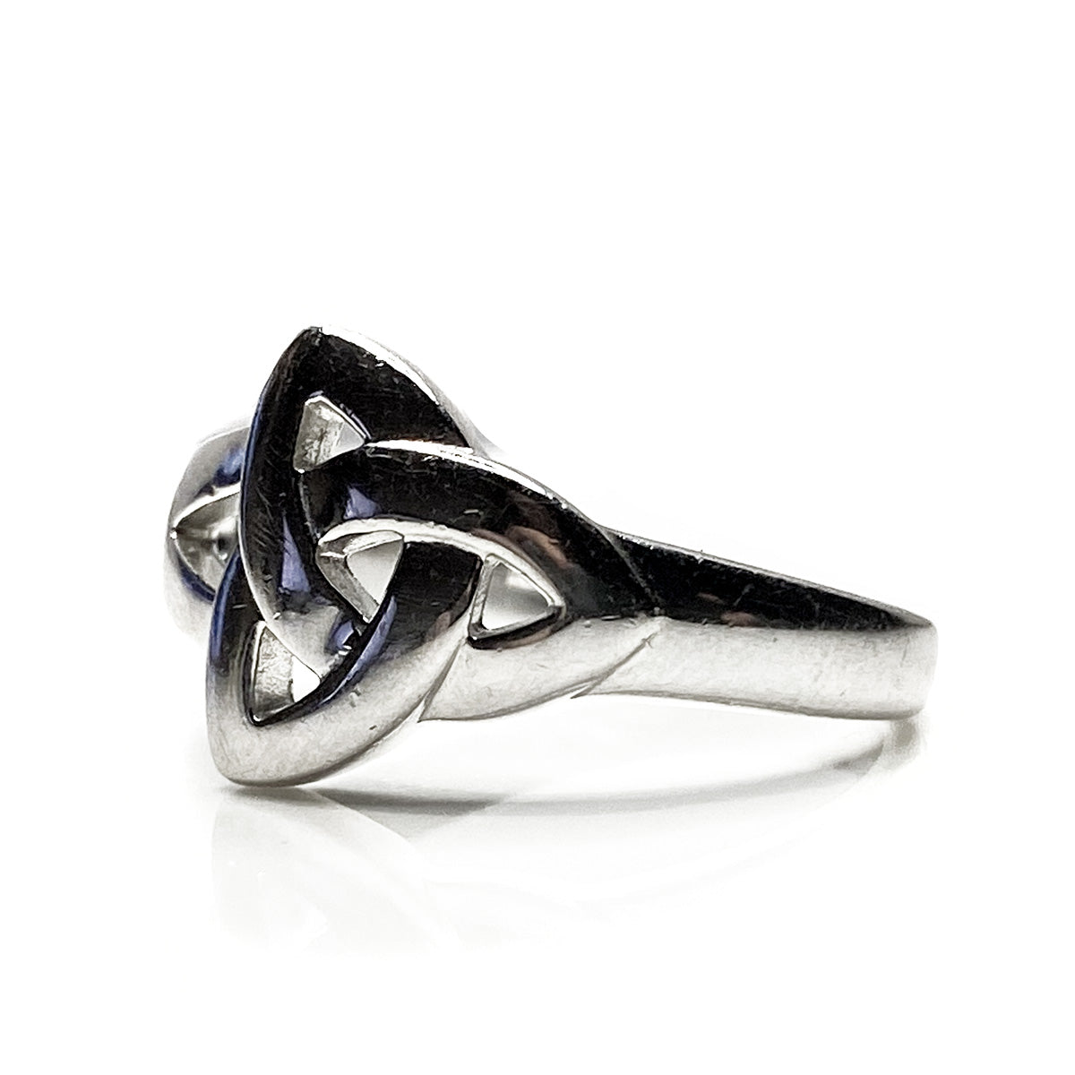 Great Lakes Boutique Solvar Silver Trinity Knot Ring