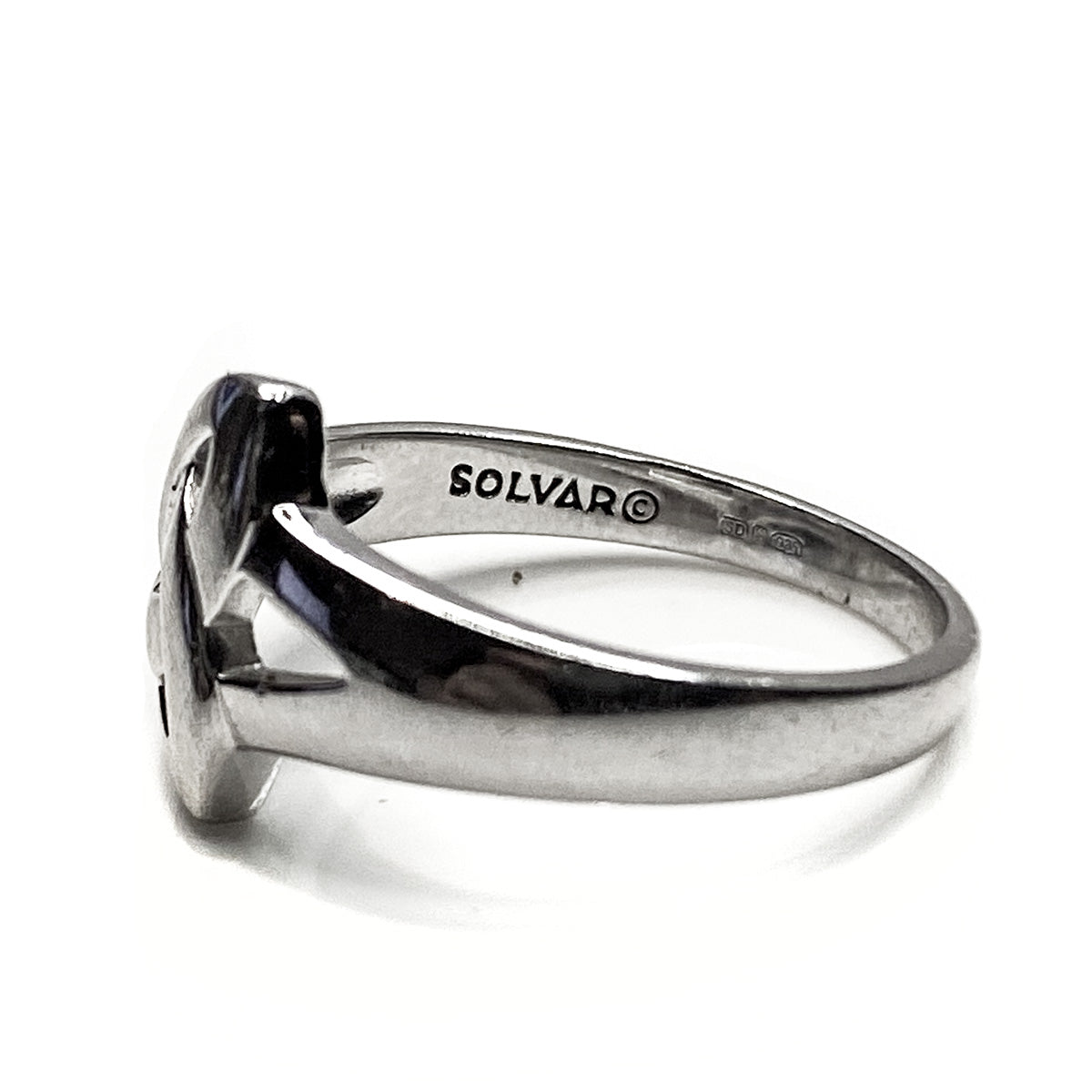 Great Lakes Boutique Solvar Silver Trinity Knot Ring
