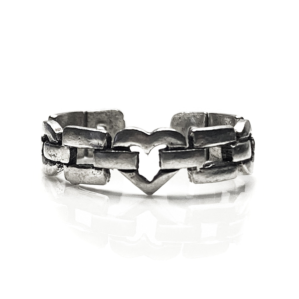 Great Lakes Boutique Silver Chain Link Ring