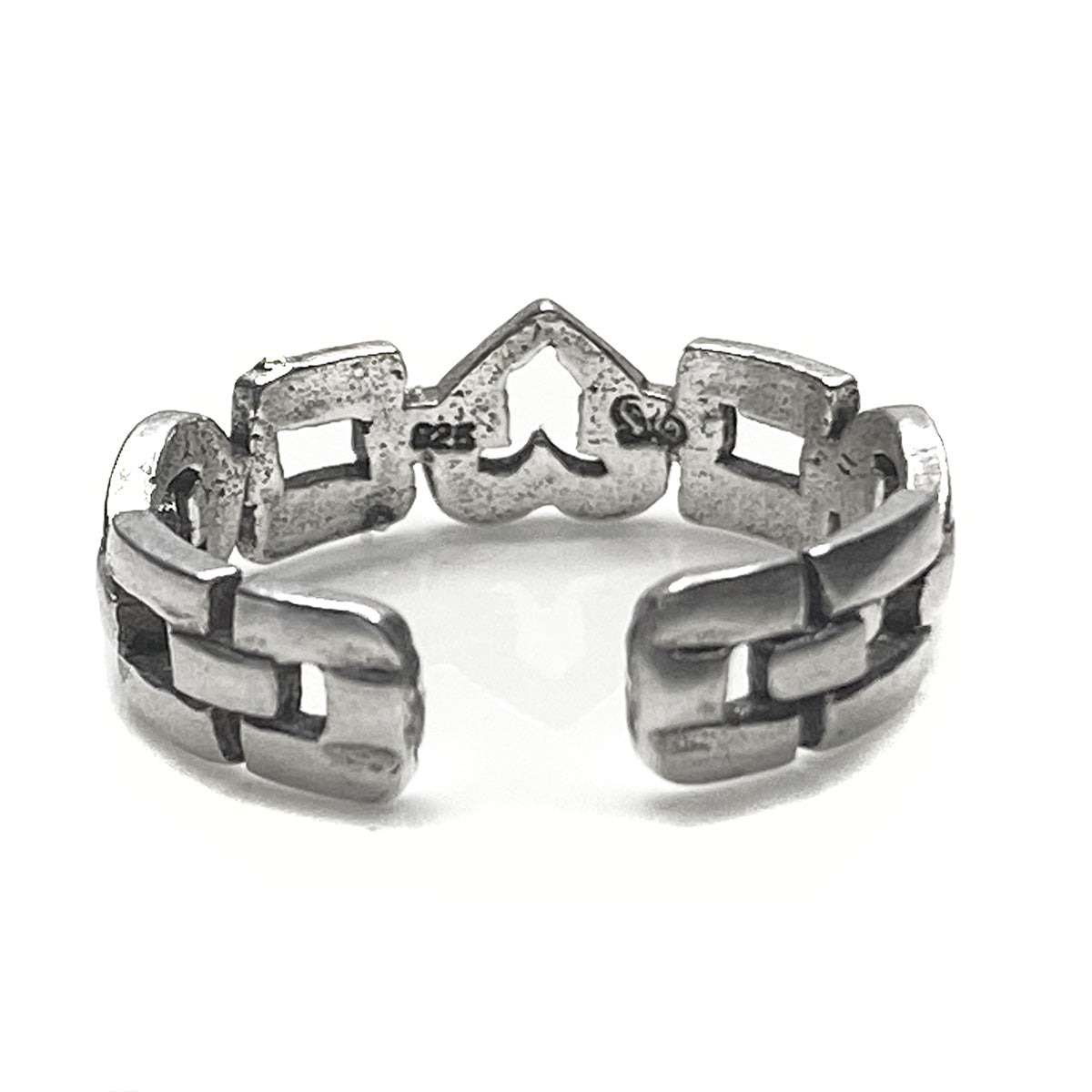 Great Lakes Boutique Silver Chain Link Ring