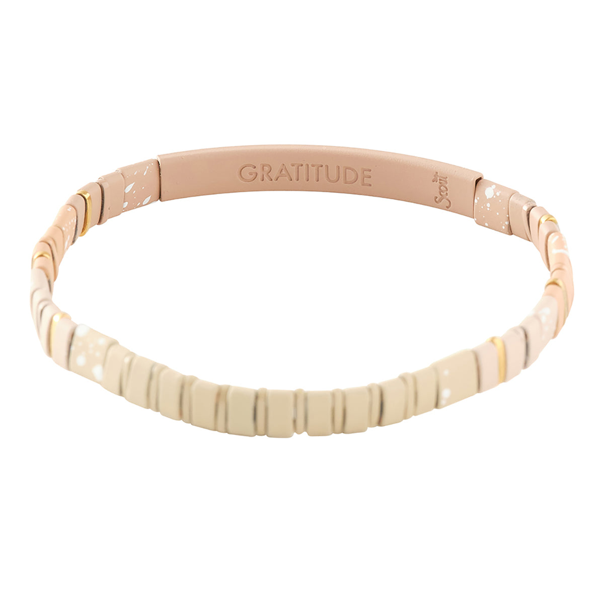 Scout Curated Wears Scout Curated Wears Good Karma Ombre Bracelet Gratitude Fawn &amp; Gold