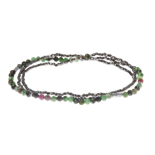 Delicate Stone Ruby Zoisite (Stone of Connection)