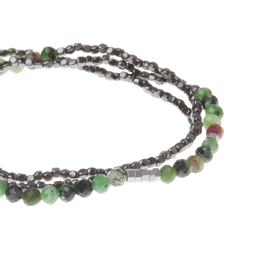 Scout Curated Wears Delicate Stone Ruby Zoisite (Stone of Connection)