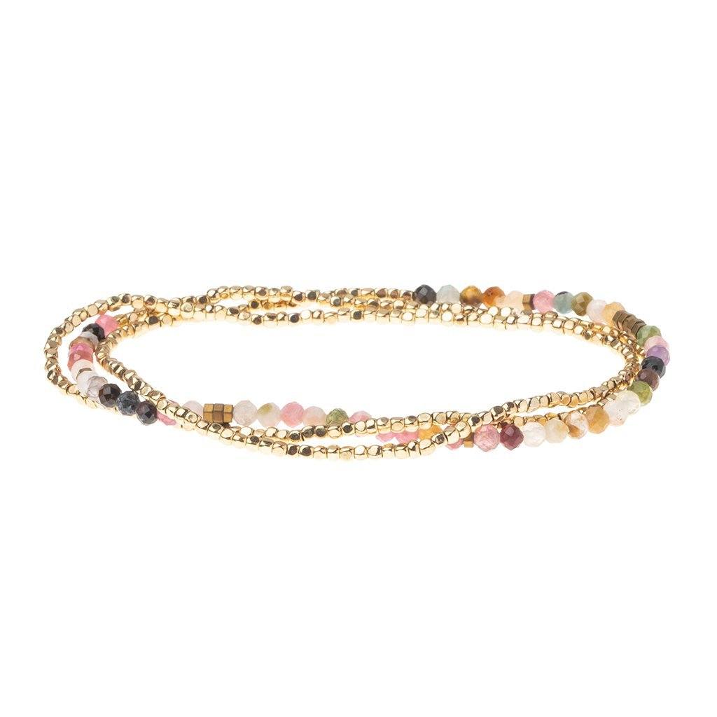 Scout Curated Wears Delicate Stone Tourmaline &amp; Gold (Stone of Healing)