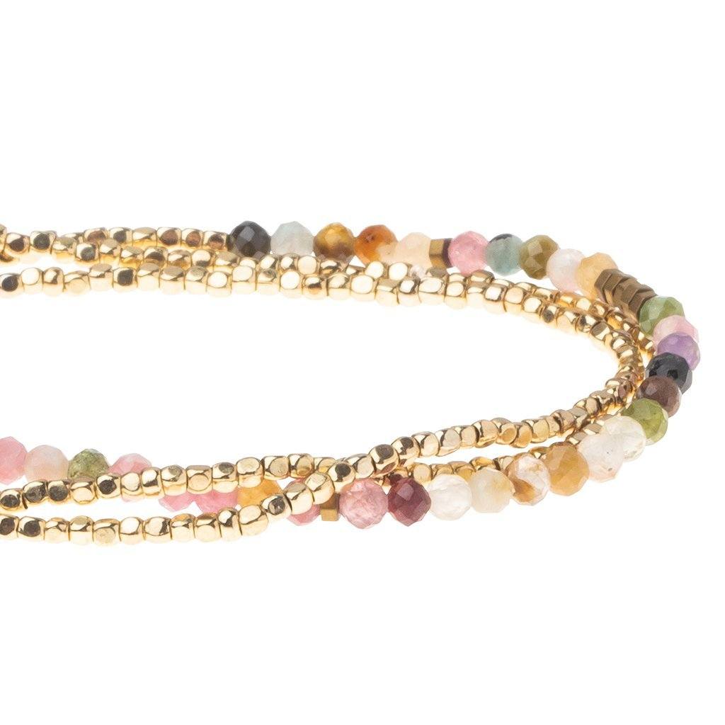 Scout Curated Wears Delicate Stone Tourmaline &amp; Gold (Stone of Healing)