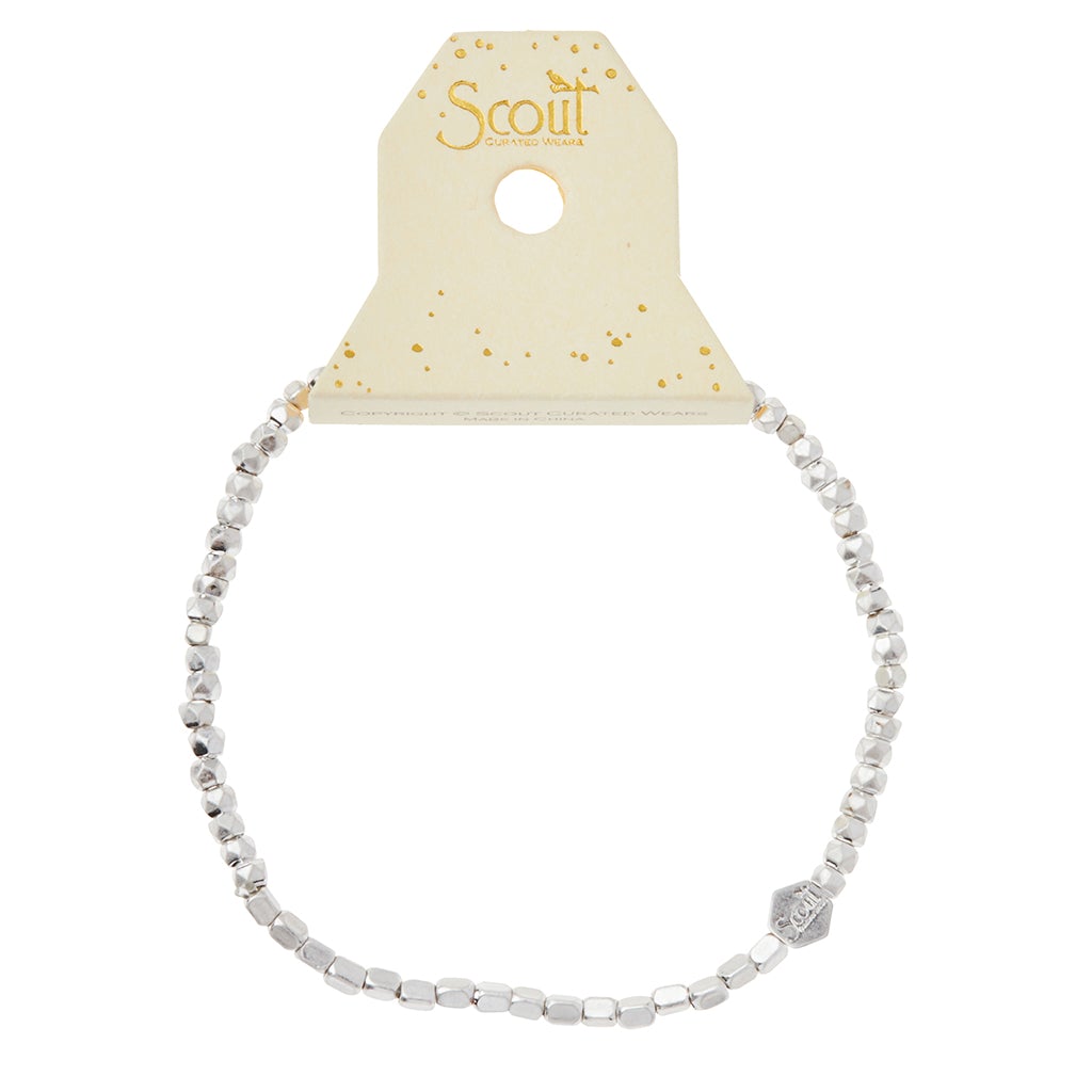 Scout Curated Wears Scout Curated Wears Mini Metal Stacking Bracelet Silver