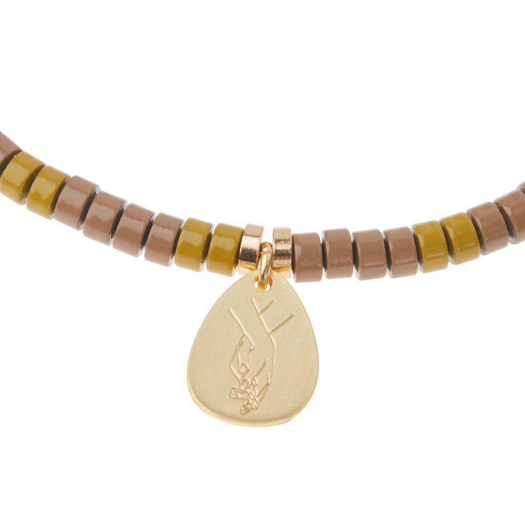 Scout Curated Wears Stone Intention Charm Bracelet Amazonite &amp; Gold
