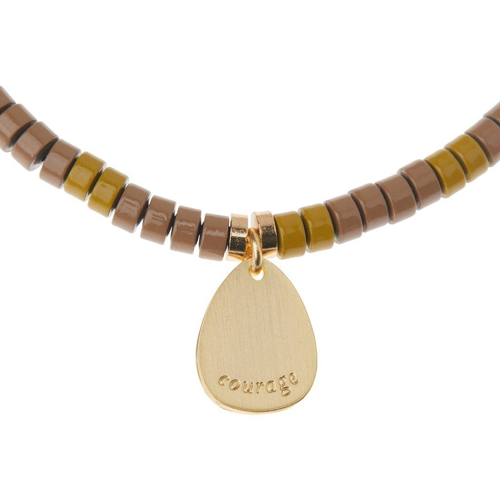 Scout Curated Wears Stone Intention Charm Bracelet Amazonite &amp; Gold
