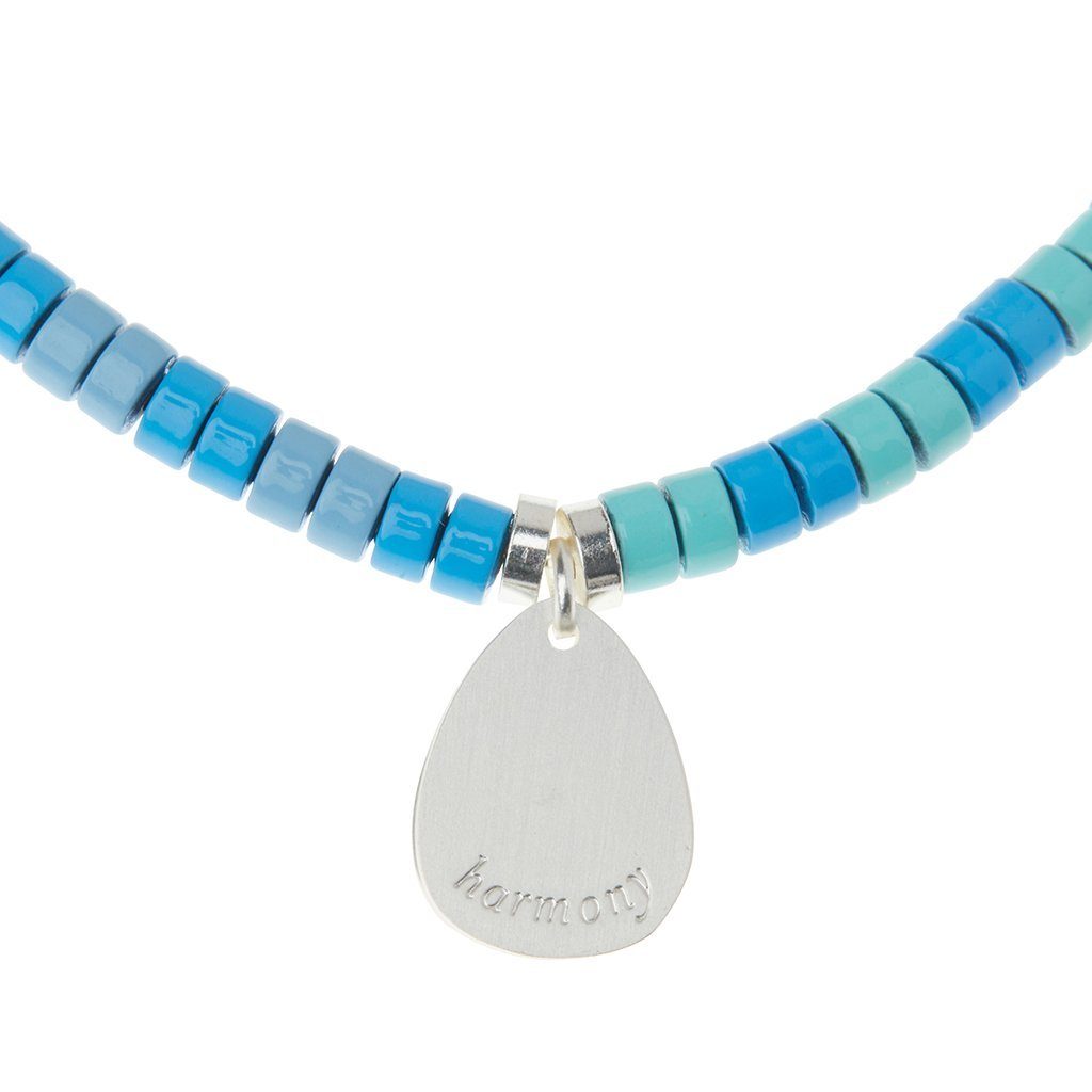 Scout Curated Wears Stone Intention Charm Bracelet Turquoise Silver &amp; Gold