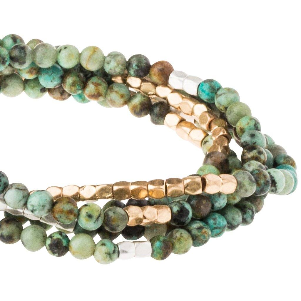 Scout Curated Wears Scout Wrap African Turquoise Stone of Transformation