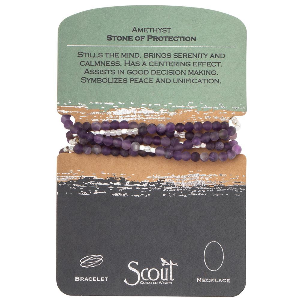 Scout Curated Wears Scout Wrap Amethyst Stone of Protection