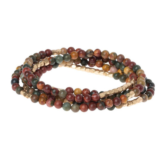 Scout Wrap Majestic Jasper Stone of Serenity