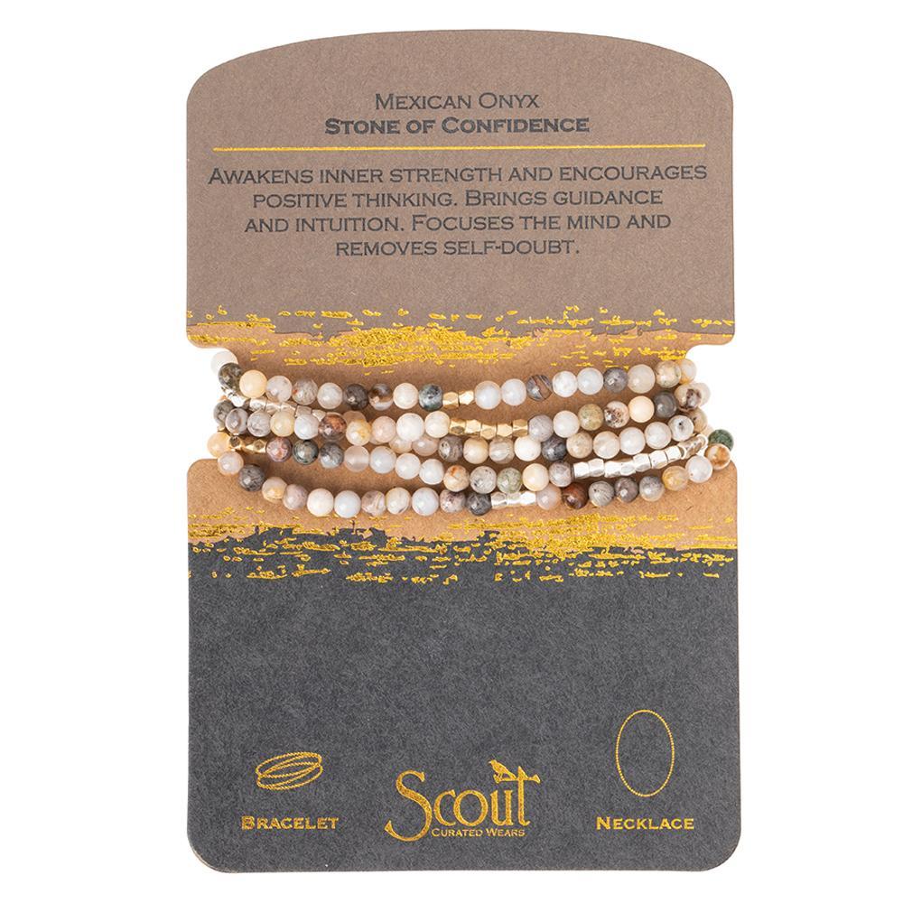 Scout Curated Wears Scout Wrap Mexican Onyx Stone of Confidence