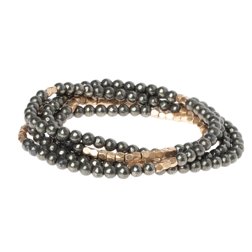 Scout Curated Wears Scout Wrap Pyrite Stone of Positive Energy