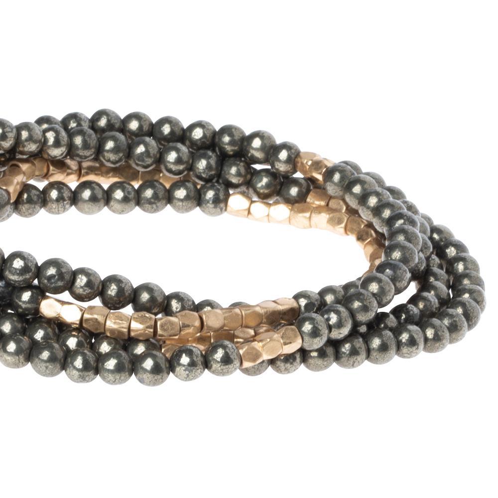 Scout Curated Wears Scout Wrap Pyrite Stone of Positive Energy