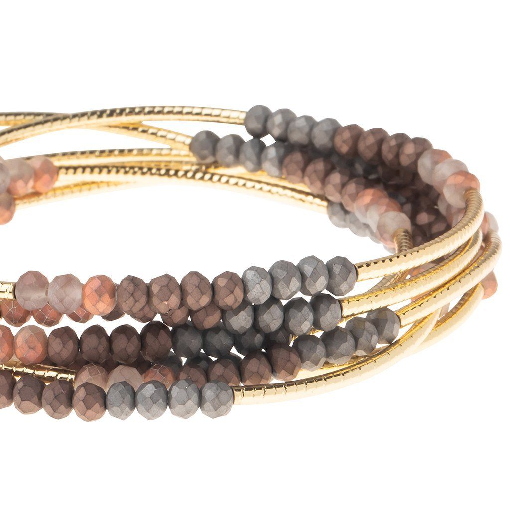 Scout Curated Wears Scout Wrap Matte Metallic Tri-Tone &amp; Gold
