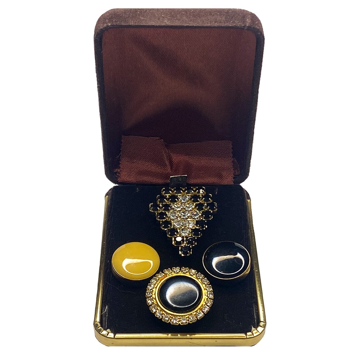 Great Lakes Boutique Crystal and Enamel Button Covers Set