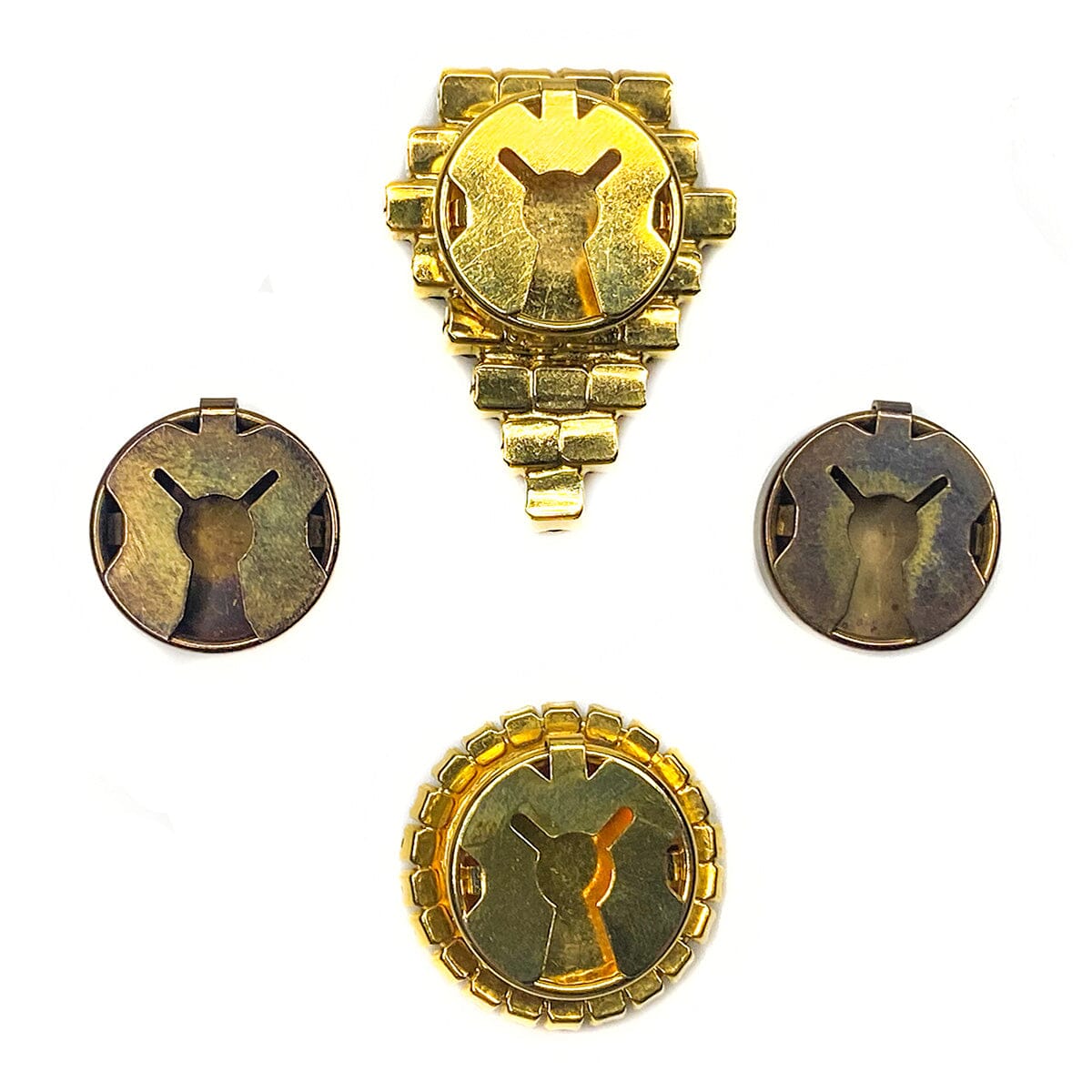 Great Lakes Boutique Crystal and Enamel Button Covers Set