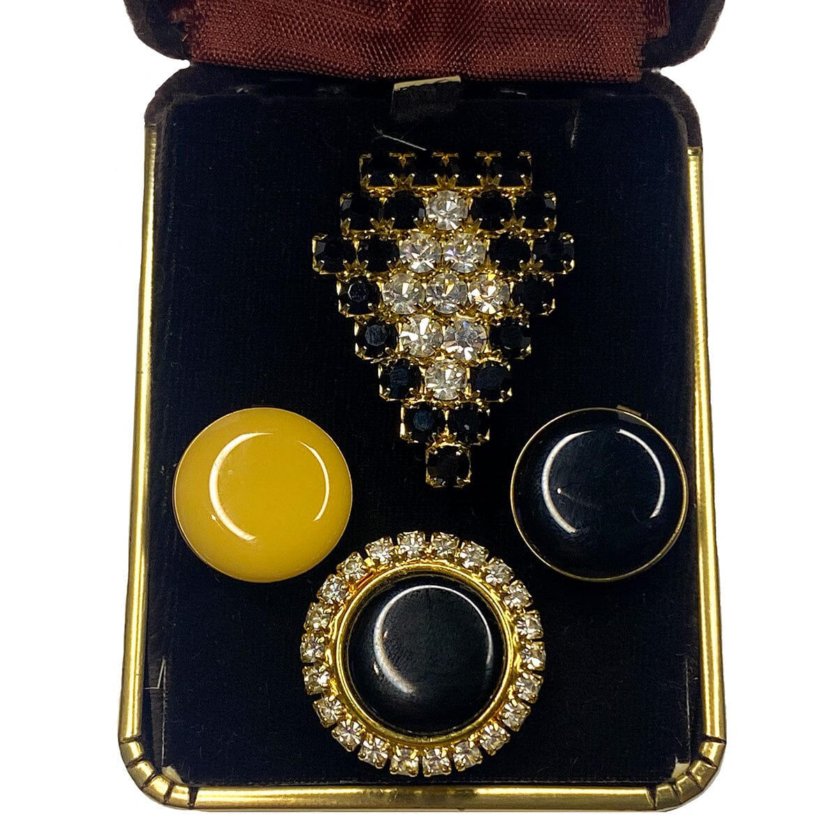 Great Lakes Boutique Crystal and Enamel Button Covers Set