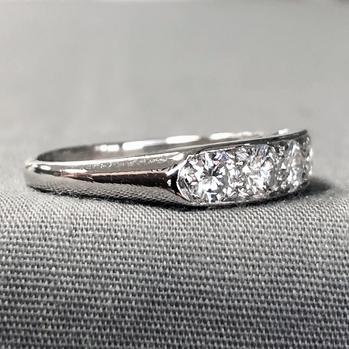Great Lakes Boutique Vintage Platinum Diamond Ring