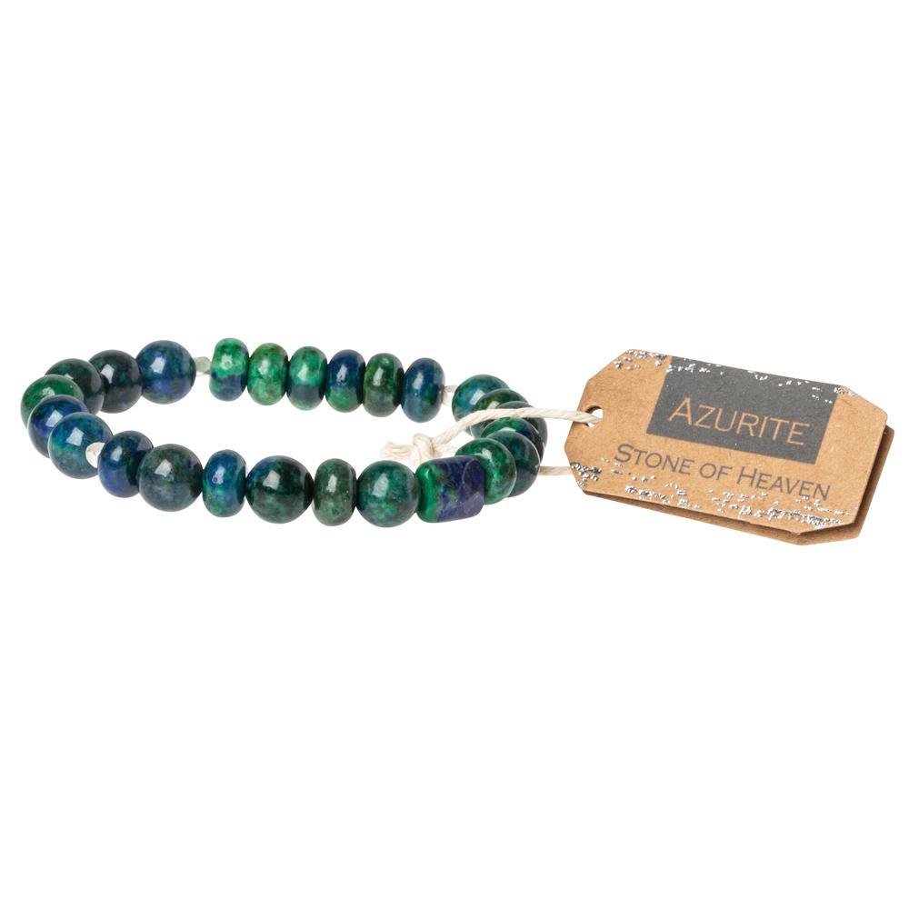 Scout Curated Wears Azurite Stone Bracelet - Stone of Heaven (1733255036971)