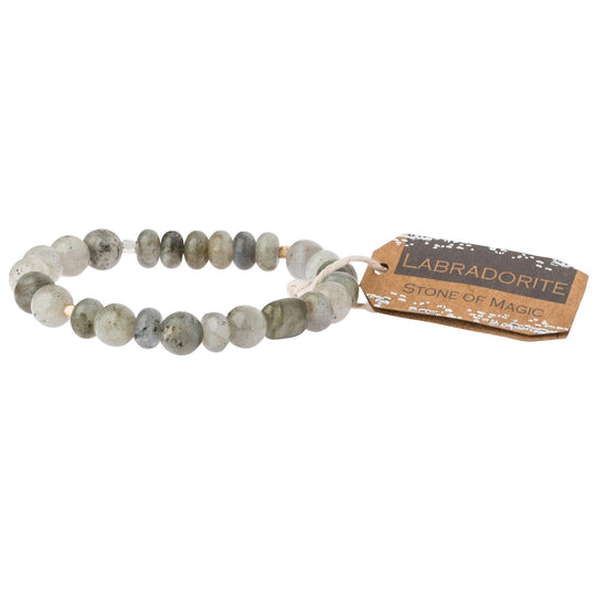 Labradorite Stone Bracelet Stone of Magic
