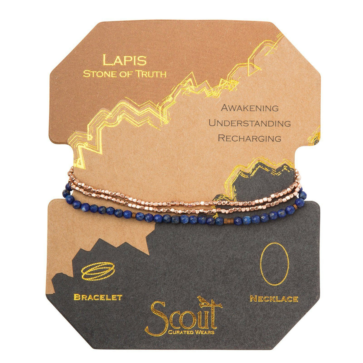 Scout Curated Wears Delicate Stone Lapis (Stone of Truth)