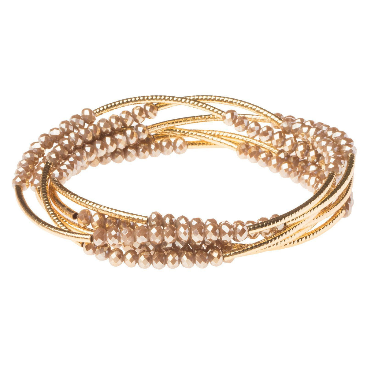 Scout Curated Wears Scout Wrap Oyster / Gold (1764370645035)