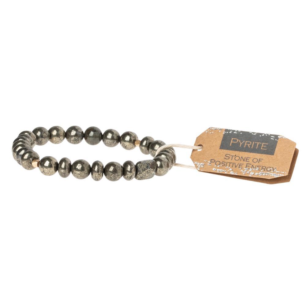 Scout Curated Wears Pyrite Stone Bracelet - Stone of Energy (1733254348843)