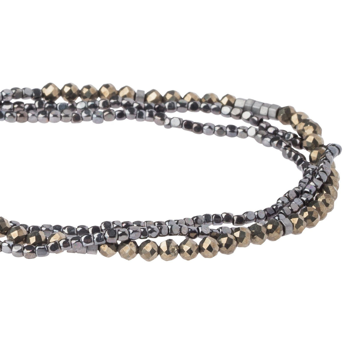Scout Curated Wears Delicate Stone Pyrite - Stone of Positive Energy (1733244157995)