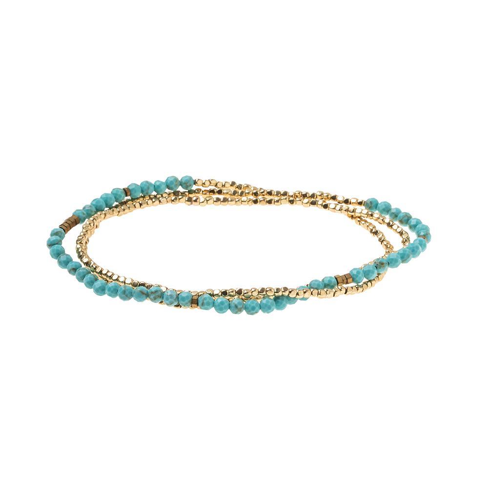 Scout Curated Wears Delicate Stone Turquoise / Gold - Stone of the Sky (1733241929771)