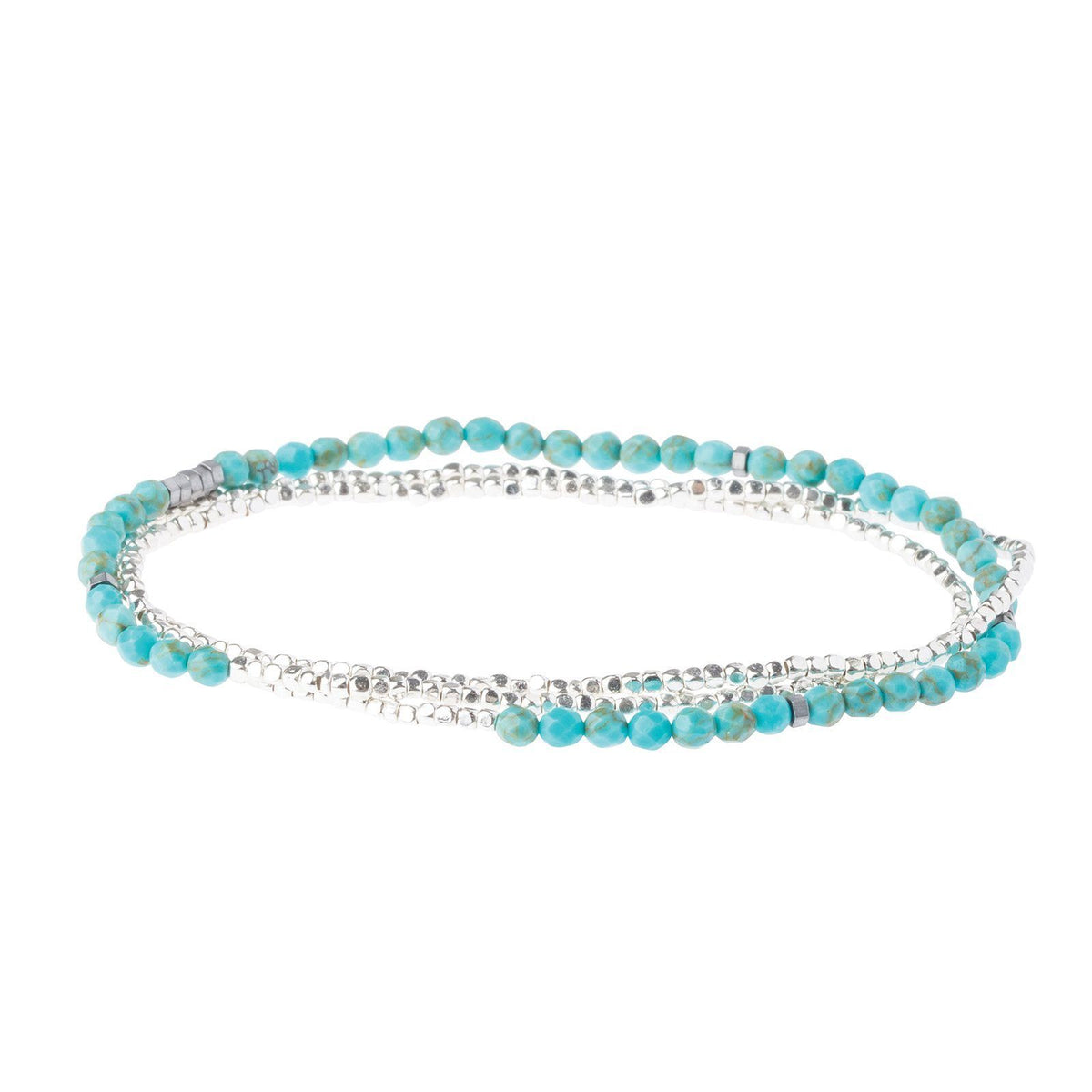 Scout Curated Wears Delicate Stone Turquoise / Silver - Stone of the Sky (1733247926315)